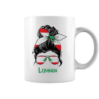 Lebanese Girls Lebanon Girl Lebanon Woman Flag Tassen - Geschenkecke