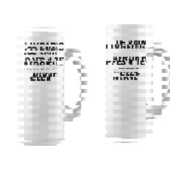 I Love Grading Papers On The Weekend White Lie Party Coffee Mug - Thegiftio UK