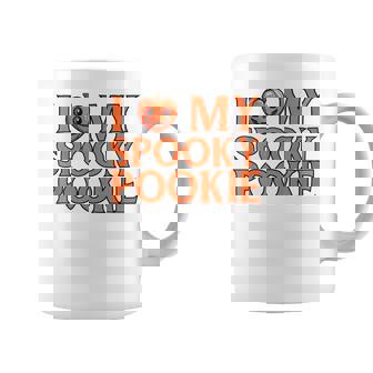 I Love My Spooky Pookie Couples Costume For Halloween Coffee Mug - Seseable
