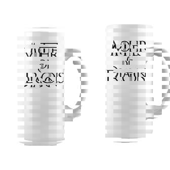 Madre De Dragones Cuello Taza de café - Regaloses