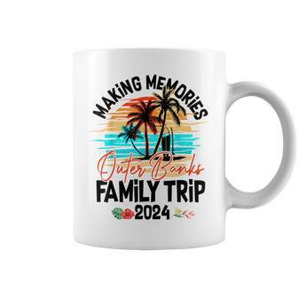 Making Memories Outer Banks Family Trip Vacation 2024 Coffee Mug - Monsterry
