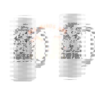 Mental Health Autism Awareness Cute Ghost Teacher Halloween Coffee Mug - Thegiftio UK