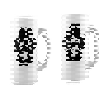 Minimalist Paw Heart Dog Love Dogs Lovers Dog Dad Dog Mom Coffee Mug | Seseable UK