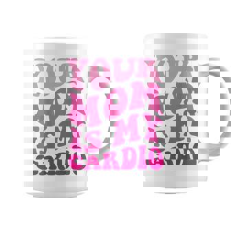 Your Mom Is My Cardio On Back Festa Della Mamma Per Donna Uomo Tazze - Novitaregali