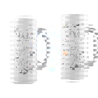 Mom Of The Spooky One First Birthday Blue Boy 1St Halloween Coffee Mug - Thegiftio