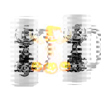 Moose Halloween Costume Animal Moose Lover Halloween Coffee Mug - Monsterry