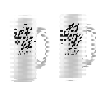 Mr Est 2025 Just Married Wedding Hubby Mr & Mrs Groom Graphic Print Coffee Mug - Monsterry