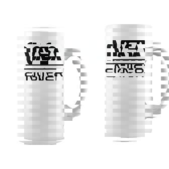 Nasa Engineer Manga Larga Taza de café - Regaloses