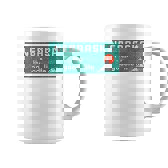 Nebraska The Good Life Vintage Distressed Coffee Mug - Thegiftio
