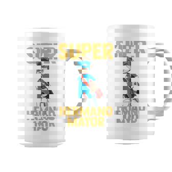 Niños Super Hermano Mayor Bebé Superhéroe Taza de café - Regaloses