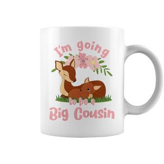 Niñosoy A Ser Un Gran Primo Cervatillo Ascendido A Primo Grande Taza de café - Regaloses