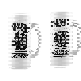 Nivel 40 Completo 40 Aniversario De Boda 40 Años Taza de café - Regaloses