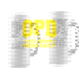 Opd Outlandish Pours Daily Coffee Mug - Monsterry