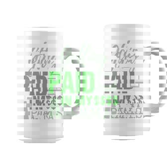 Paid In Pajamas Work From Home Online Worker Coffee Mug - Monsterry