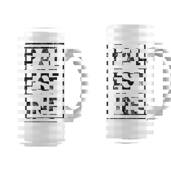 Palestina Don Libre Palestina Poner Fin A La Ocupación Israelí Taza de café - Regaloses
