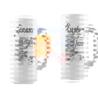 Pancakes And Panic Attacks Coffee Mug - Monsterry