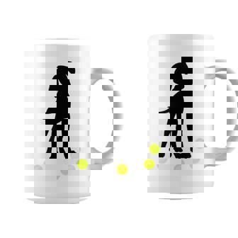 Plott Hound Dog Plays With Tennis Balls Owner Graphic Print Coffee Mug - Monsterry