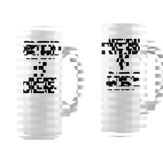 Pretend I'm A Cheese Halloween Costume Coffee Mug - Thegiftio