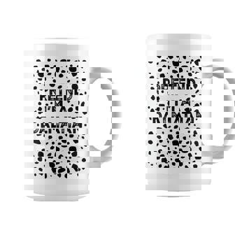 Pretend I'm A Dalmatian Lazy Halloween Costume Coffee Mug | Mazezy