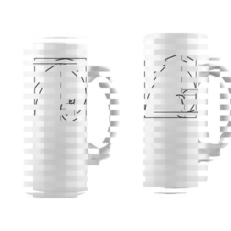 Proporción De Oro Sección Aurea Perfección Arte Arquitectura Taza de café - Regaloses