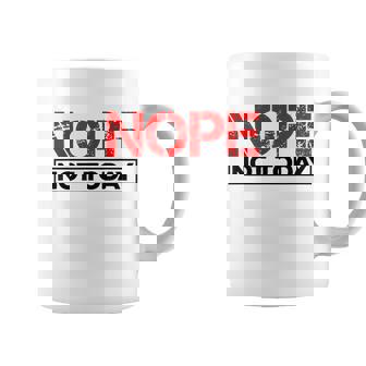 Puns Sarcastiques Nope Mots De Motivation Négatifs Tasse - Cadeauxyz
