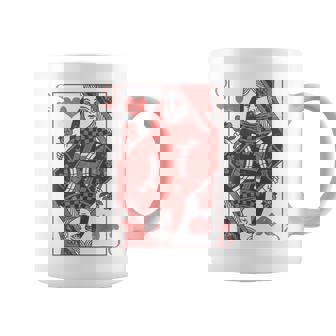 Queen Of Hearts Valentines Day Cool V-Day Couple Matching Coffee Mug - Thegiftio UK