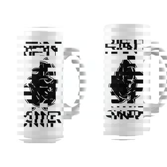 Repent Sinner Christian Bible Jesus Lord Woman Savior Coffee Mug - Monsterry