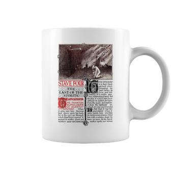 Retro Christmas Carol Scrooge-Ghost Of Christmas Yet To Come Coffee Mug - Monsterry