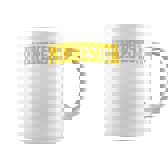 Retro Minnesota Vintage Minnesota Maroon Gold Throwback Coffee Mug - Seseable