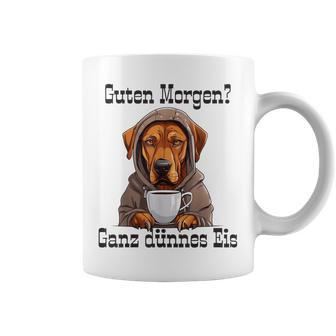 Rhodesian Ridgeback Hund Guten Morgen Ganz Dünne Eis Women's Tassen - Geschenkecke