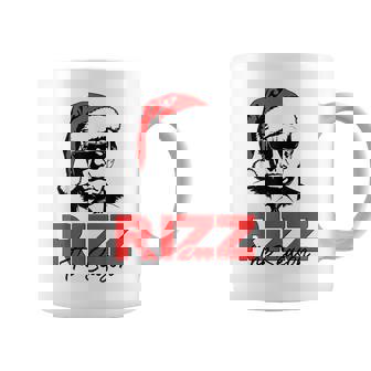 Rizz The Season Christmas Humorous Trump 2024 Santa Rizzler Coffee Mug | Seseable UK