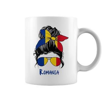 Romania Girls' Romania Woman Flag Tassen - Geschenkecke