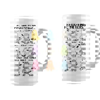 School Counselor Halloween Feel Your Feeling Mental Health Coffee Mug - Thegiftio UK
