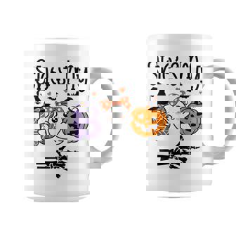 She's My Boo Cute Matching Halloween Pajama Couples Graphic Print Coffee Mug - Monsterry