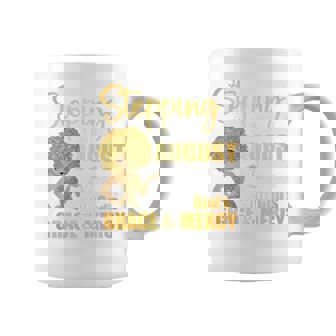 Stepping Into My August Birthday With Gods Grace And Mercy Coffee Mug - Thegiftio