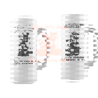 Strawberry Jams But My Pistol Don't Racoon Coffee Mug | Mazezy