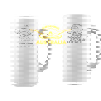 Swimming Australia Support The Team Pool Coffee Mug - Thegiftio UK