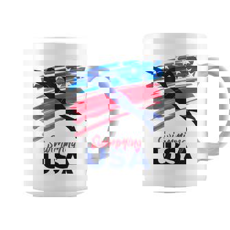 Swimming Support Team Flag Usa Pool Swimmer American Coffee Mug - Thegiftio UK