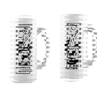 Tarot Card The Coffee Snob Coffee Jitters Fortune Teller Coffee Mug - Monsterry