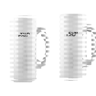 Techno Religion Cruz Blanca Regalo Techno Sin Mangas Taza de café - Regaloses