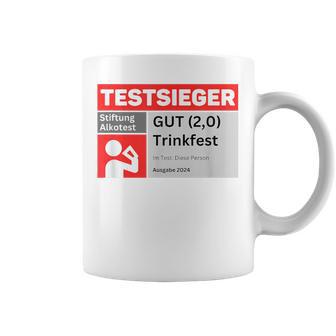 Test Winner Stiftung Alkotest Gut Trinkfest Malle Bumsbar Tassen - Geschenkecke