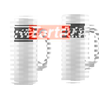 Torta Red Box Logo Hispanic Latin Food Women Coffee Mug - Monsterry