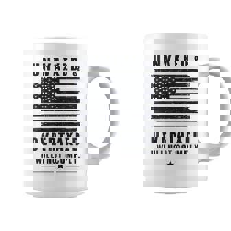 Unvaxxed And Overtaxed I Will Not Comply Coffee Mug - Monsterry