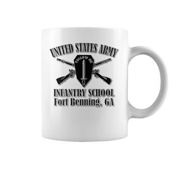 US Army Infantry School Front Coffee Mug - Monsterry UK