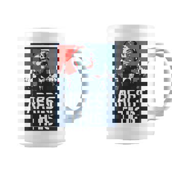 Vintage Arrest This Fingers Supporters President 2024 Coffee Mug | Seseable CA