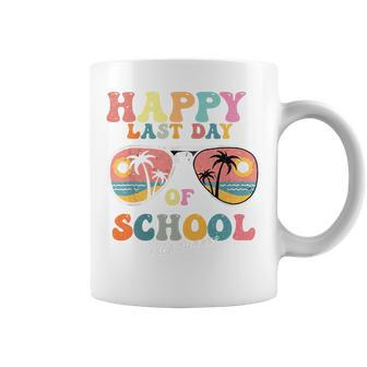Vintage Happy Last Day Of School School Memories Coffee Mug - Monsterry