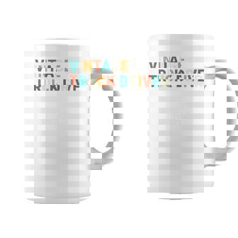 Vintage Truck Driver Definition Trucker Graphic Print Coffee Mug - Monsterry