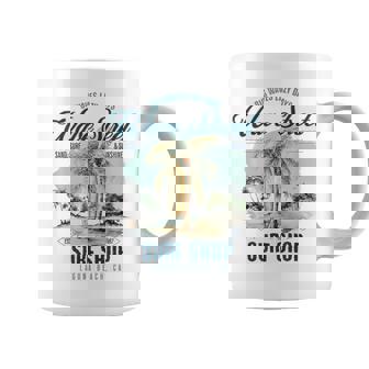 Wave Street Surf Summertime Beach Lightweight Surf Coffee Mug | Mazezy