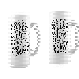 Witch Way To The Wine Teacher Mom Pun Coffee Mug - Monsterry