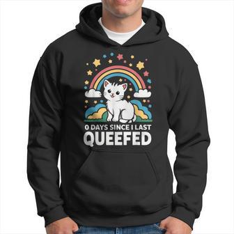 0 Days Since I Last Queefed Hoodie - Thegiftio UK